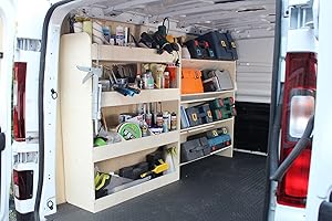 VANIFY - Compatible with Vauxhall Vivaro L2 2014-19 Vehicle Equipment Vehicle Shelves, Tool Box and Rear Shelf