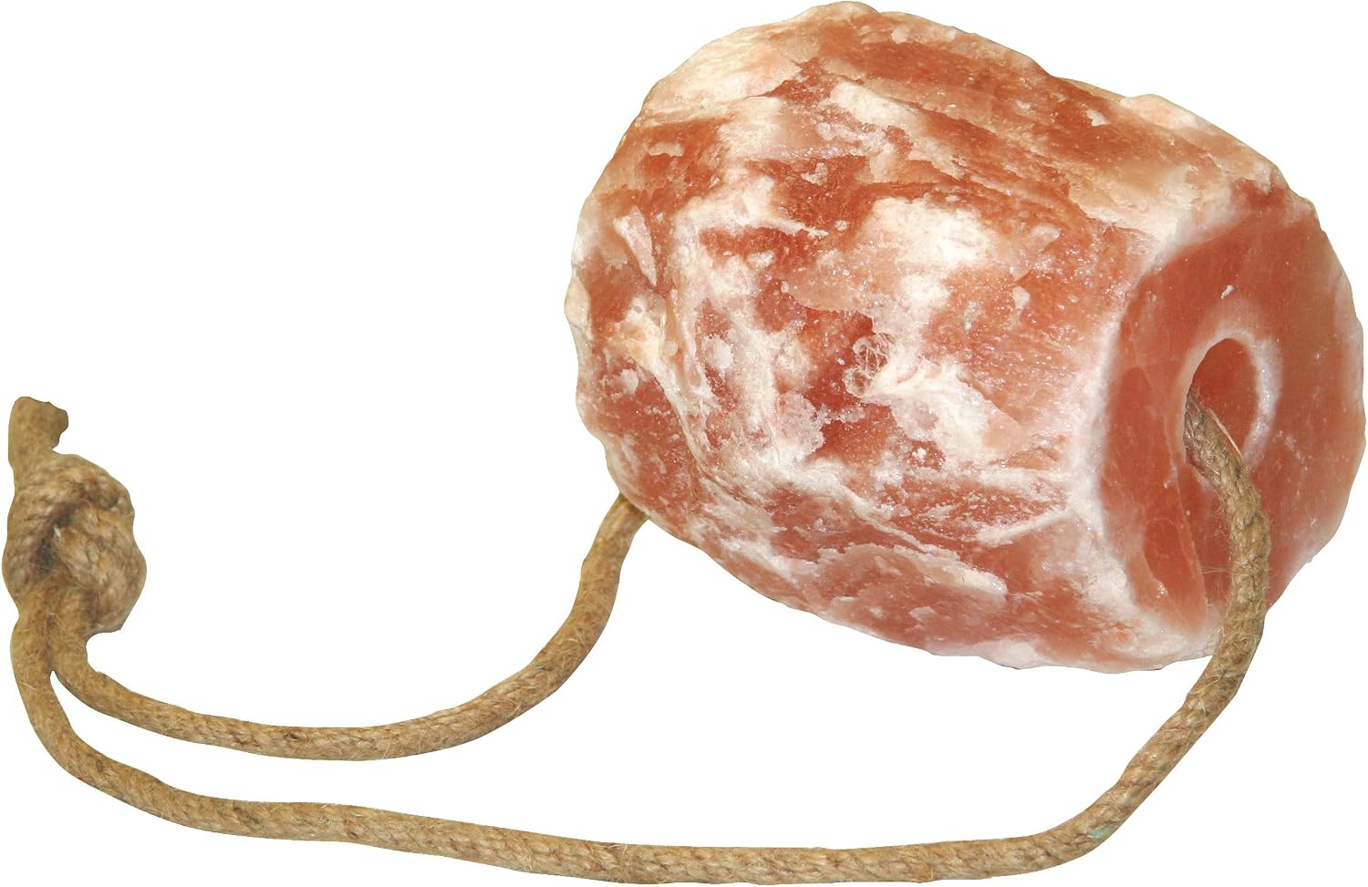 Delizia Piedra para lamer de Sal de Cristal de Roca, alimento complementario, 1,75 kg, para Caballos, con Cuerda para Colgar, el más Vendido