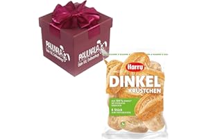PAULNALA DEIN XXL ONLINESHOP Harry Dinkel Krüstchen, 6x80 g inkl. Überraschungsgeschenk von Paulnala.de
