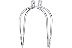 Kerbl Covalliero Espuelas de Mujer en Forma de Gota con Correas metálicas de 15 mm