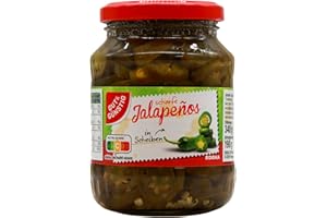 EDEKA Gut & Günstig scharfe Jalapenos in Scheiben, 6er Pack (6 x 190g)