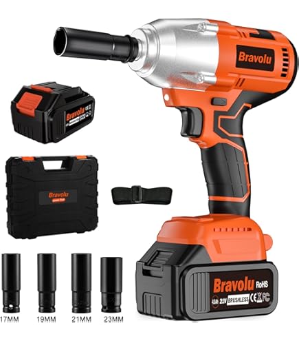 RIBITECH - Trade Shop - Avvitatore Pneumatico Ad Impulsi Elettrico - Foto 7