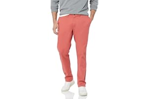 Amazon Essentials Pantalones Chinos de Pitillo, Elásticos, Informales Hombre