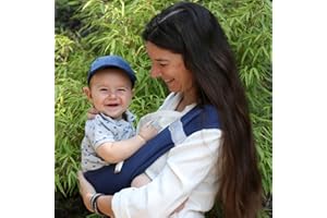 HOP'LA Marine - Neobulle - Porte-bébé d'appoint - Taille M - Made in France