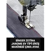 Swart Singer Zetina Janome Ev tipi dikiş makine &Ccedil;ıma ayak