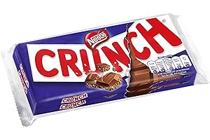 Nestlé Crunch - Chocolat au Lait et aux Céréales - 2 tablettes de 100g