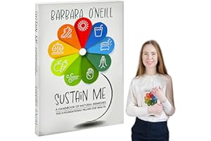 DONGTATA Sustain Me - książka o lekach ziołowych i ziołowych lekach na leki ziołowe dostosowujące dietę i promowanie zdrowego stylu życia to najlepsze prezenty dla rodziny i przyjaciół