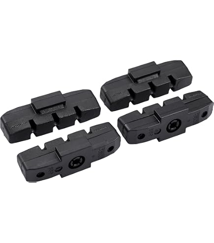 Coppia Pastiglie Freno Elvedes Per Magura HS11/HS33, Gomma Compound Bianco, Per Bici Ed E-Bike, Standard