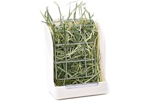 HYREW FANTESI Hay Feeder, Rabbit Hay Rack Pet Cage for Rabbits Guinea Pig Chinchilla Small Animals