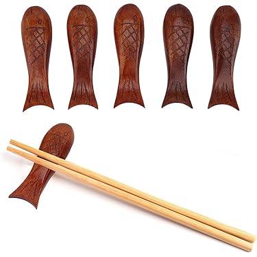 4x Tierische Essstäbchenablage Aus Metall - Süße Hunde-Designs Für Löffel & Stäbchen