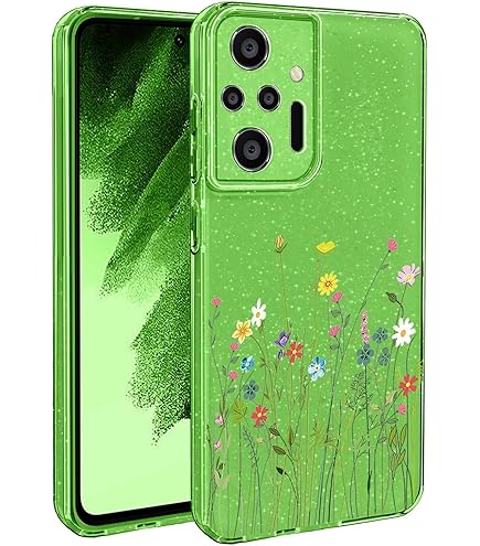 YUXING Cover per Xiaomi Redmi 10 5G Custodia Trasparente con Pellicola Protettiva Lenti Morbida Ultra Sottile Antiurto Bumper Slim Case - Viola