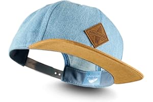 Soulbuddy Snapback Cap Herren - Unisex Streetwear Basecap für Männer & Frauen - Stylische Kappe für Alltag & Urlaub - Must-Have Baseball Cap für Herren - One Size