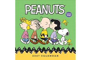 PEANUTS® 2027 Wall Calendar with Clings: Original Andrews McMeel-Kalender [Kalender]