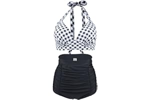 LA ORCHID Laorchid bikini push up dwuczęściowy dla kobiet bikini damskie wysoki stan strój kąpielowy dwuczęściowy plus size