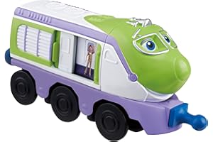 Chuggington EU890303 3+ anni | Look Alive Chuggers confezione singola | Koko Toy Train con funzione di movimento a sorpresa | Ruote libere | Bilancia da 3,75 pollici, viola e verde
