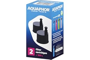 AQUAPHOR City cartucho de filtro 2 unidades I para botellas de agua Aquaphor CITY I filtra al beber I reduce cloro I perfecto para llevar I muy sostenible