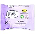 Nice 'N CLEAN Make Up Remover Pads with Micellar Water Leaving Skin Fresh and Clean, Suitable for Sensitive Skin, Biodegradable, Plastic Free Face Wipes, 30 x Pads