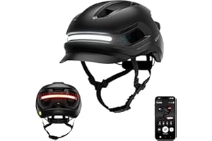 UNIT 1 Aura Hybrid Smart Bike Helmet | Urban & Road | MIPS | LED Front & Rear | Turn & Brake Light Compatible w/Remote | Crash Alert | E-Bike Fully Certified