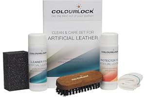 KIT vinilo/polipiel/skay Colourlock® limpia y mantiene polipiel, skay y plásticos de sofás, barcos, coches, moto, etc