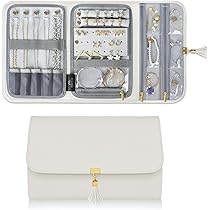 Rouleau Voyage Bijoux Pochette Rouleau à Bijoux Riisoyu Trousse