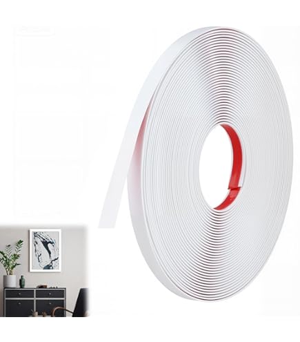 DQ-PP Raamlijst - 50 m lengte - 30 mm breedte - 1,5 mm dikte - wit