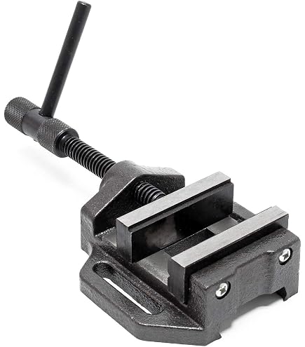 Étau De Précision En Fonte 100 Mm AERZETIX – Pour Perceuse Colonne, Fraisage, Meulage & Soudage