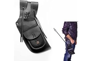 ONLYHANDMADE USA QUALITY Seitenköcher | Pfeilhalter aus echtem Leder | traditioneller handgefertigter Hüftköcher für Jagd & Bogenschießen Sport | leicht und bequem