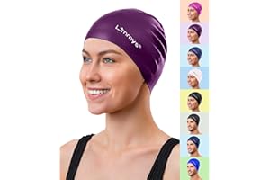 Cuffia da Nuoto Premium Limmys per Adulti – Cuffia in Silicone Morbido per Donne & Uomini – Vestibilità Confortevole, Profilata, Resistente al Cloro, Ipoallergenica