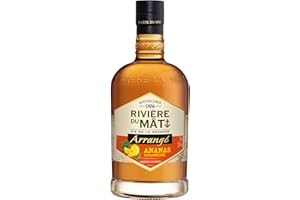 RIVIÈRE DU MÃT RIVIERE DU MAT Arrangé Ananas Caramélisé 70 cl 35°