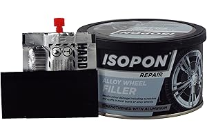U-POL Davids Isopon Metalik Aluminium Alloy Wheel Filler 250ml Tin