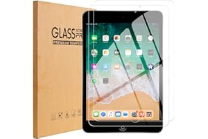 TOPESCT IPad 9.7 inch Screen Protector[2 Pack], Tempered Glass Film for Apple iPad Air 1, iPad Air 2, iPad Pro 9.7-Inch,Ultra Clear, Anti-Scratch (iPad 9.7 inch)