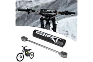 IUVWISN Set di manubri e cuscinetti per manubrio bici da cross per Sur Ron Light Bee S/X per Talaria Sting Electric Dirt Bike Titanio