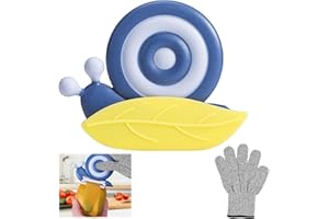 QUVBKZ Passend für Tupperware Sparschäler Spargelschäler für Wmf, 2 Teiliges Kinder Sparschäler Set, für Wmf Sparschäler, Gemüseschäler Universalschäler, für Wmf Schäler, mit Anti-Schneide-Handschuhe