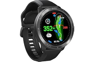 Voice Caddie T11 GOLF GPS WATCH - BLACK
