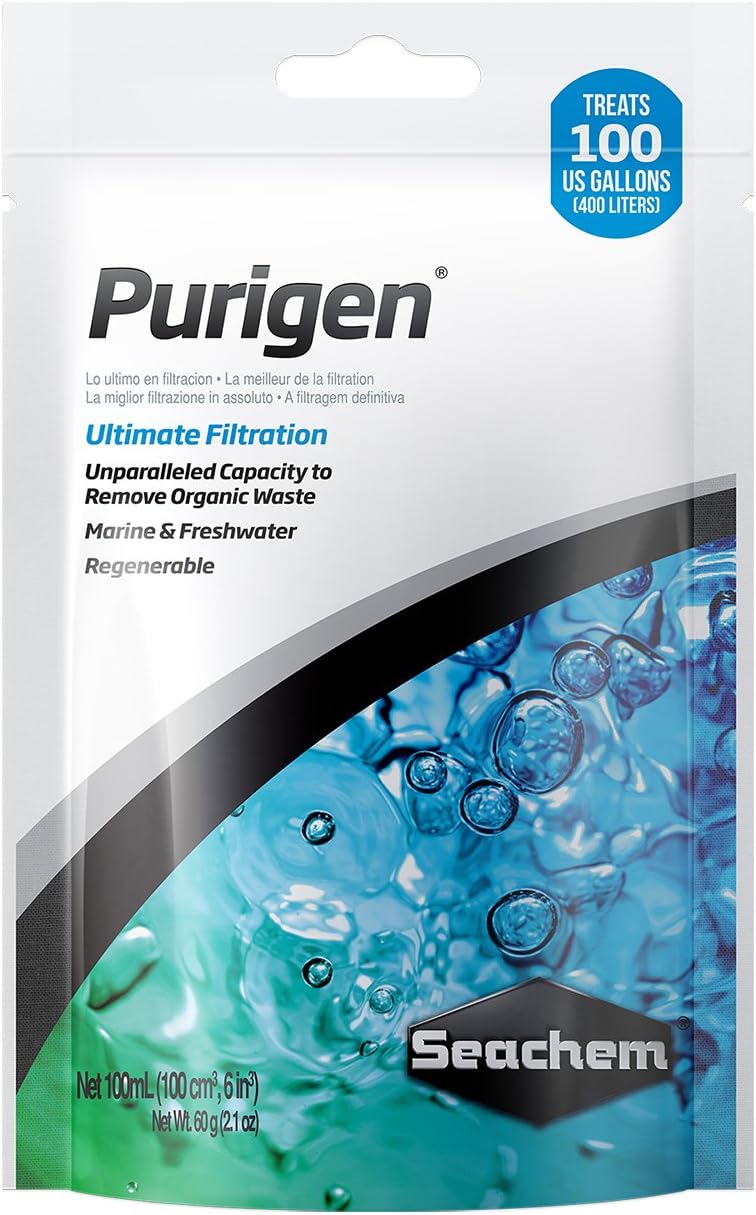 Seachem Purigen para Agua Dulce, 100 ml (Paquete de 1)