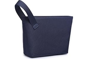 HYZUO Electronics Organiser Bag Tech Accessories Pouch Water-Resistant Storage Bag for Charger, Cables, Power Bank, Hard Drive, Cards, Stylus, Gadgets, Portable Carrying Accessory Bag, Navy Blue