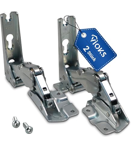 thumbnail image 2 of Jejo Silver Hinge Set For Fridge Or Freezer – Fits Bosch, Siemens, Miele & More (Pack Of 2) 2 of 2