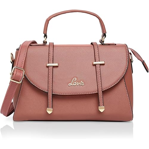 Lavie Beech Women\'s Flap Satchel Bag for Women | Satchel Handbag for Work | Ladies purse | Stylish Shoulder Bag | Gift for Women