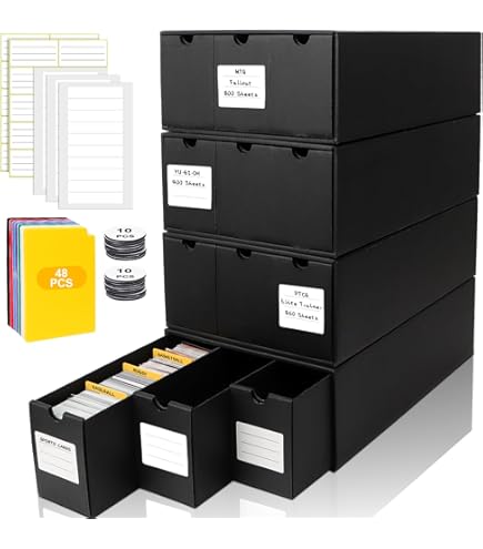 BCW 930 Count Trading Card Storage Box - 10ct, Holds Sports & Gaming Cards, 200lb Test Cardboard, Assembly Required