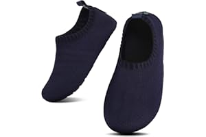 SAGUARO Kinder Hausschuhe Pantoffeln Jungen Mädchen Ultraleicht Weich Kleinkinder Hüttenschuhe Gr.20-35