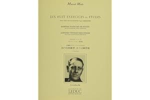 Marcel mule: dix huit exercices et etudes d'apres berbiguier