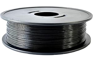 ARIANEPLAST Filament PLA - Matériel d'Impression 3D - 1.75mm - 1kg - Produit de Qualité et Certifié - Fabrication Française - Noir