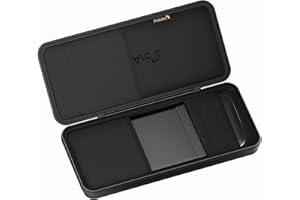 ProtoArc Case for Mini Keyboard, Hard Shell Portable Cases, Compatible With Keyboard XK01/XK01 TP/XK01 Plus/XK04/XKM01/K90-A and T1 Plus, Travel Carrying Bag for Compact Keyboard, Case Only