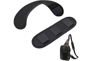 Klaimbmo 2 Piezas Almohadillas de Repuesto CKE para Hombro, Almohadilla Acolchada para Correa de Hombro, Correa de Hombro Acolchada Mochila de Espuma, Aire Almohadilla Antideslizante para Bolsa