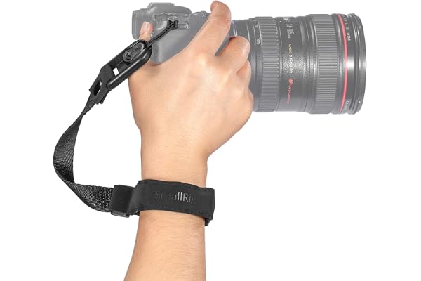SMALLRIG Kamerarem universell kamera bärrem justerbar axelrem kamera rem för Canon Nikon Sony Fujifilm Olympus DSLR SLR