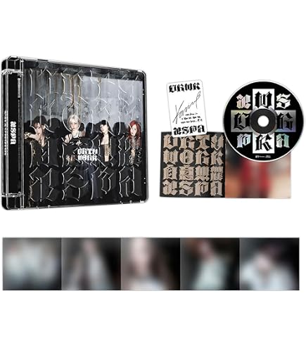 Album Mini Aespa « Rich Man » (BURST Ver. / Aléatoire) - Inclus CD, Photobook, Poster, Photocards