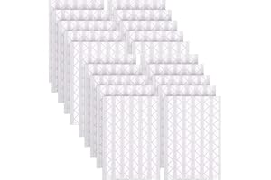FIZZIX 2040 PCS Clear Self-Adhesive Photo Corners - Transparent Mounting Stickers for Scrapbooks, Albums, & DIY Crafts - Easy to Use & Removable for Safe Photo Storage