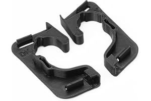 Ricreo Paire de Crochets Droit‑Gauche Support Étagère Plage Arrière Coffre Compatible avec Fiat 500X 2014‑2024 | Adapté à Fiat Panda 2012‑2023, pour Alfa Romeo Giulietta 2010‑2020, compatible avec Ren