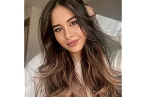 ‎FASHION IDOL Fashion Idol Perücke Lace Front Wigs 65cm Lace Frontal Perücken Lang Wellige Synthetische Perücken Für Frauen Tief Teil Hitzebeständige Fasern Spitze Front