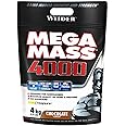 Weider Mega Mass 4000 (4kg) Chocolate Flavour, Mass Gainer with High Content of Complex Carbohydrate Blend, for Energy and Muscle Mass